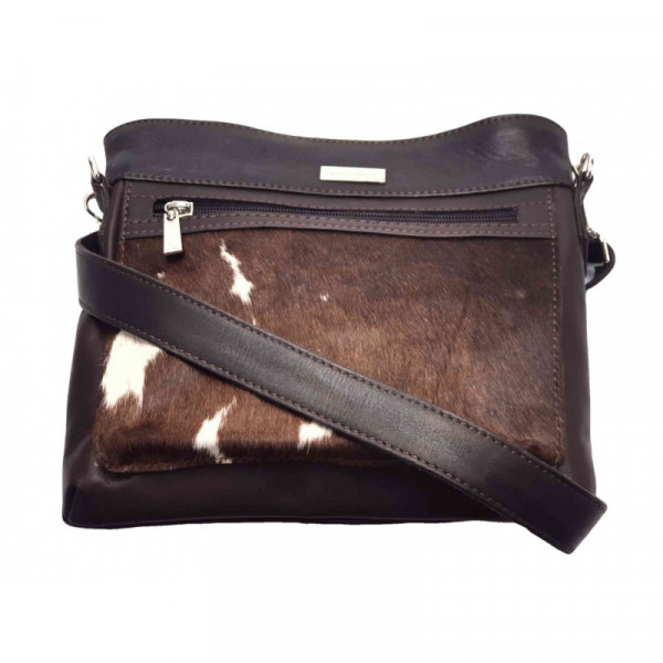 Cowhide Cross body / Shoulder Bag /  100% Genuine Handmade & hand-crafted