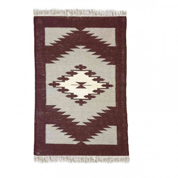 Handwoven Floor Covering Durry / Rug Home Decor Living Room,Oriental, Traditional,(Multicolor) Rug