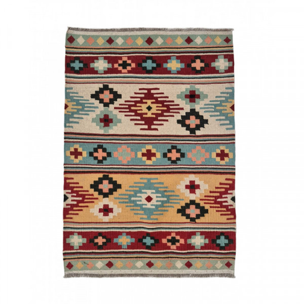 Handmade Kilim Rug ,Home Decor Living Room,Oriental, Traditional,(Multicolor) Rug