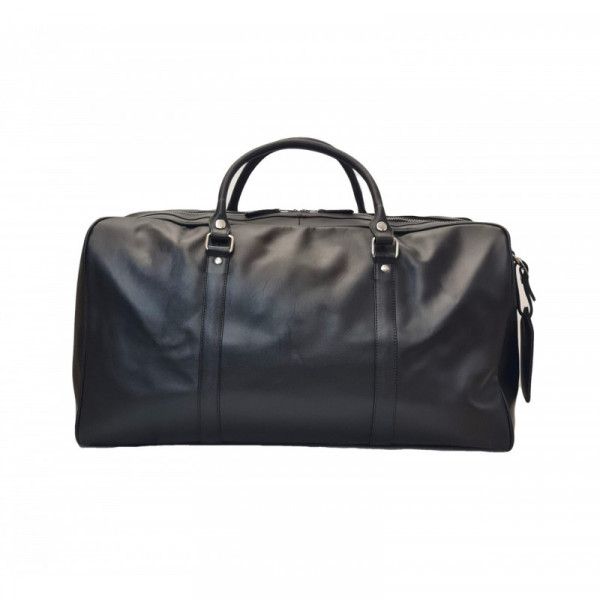 Dual floor to floor zip opening leather duffle, holdall Men's, Weekend, Travel, Gym, overnight  duffel bag, Gift, Unisex