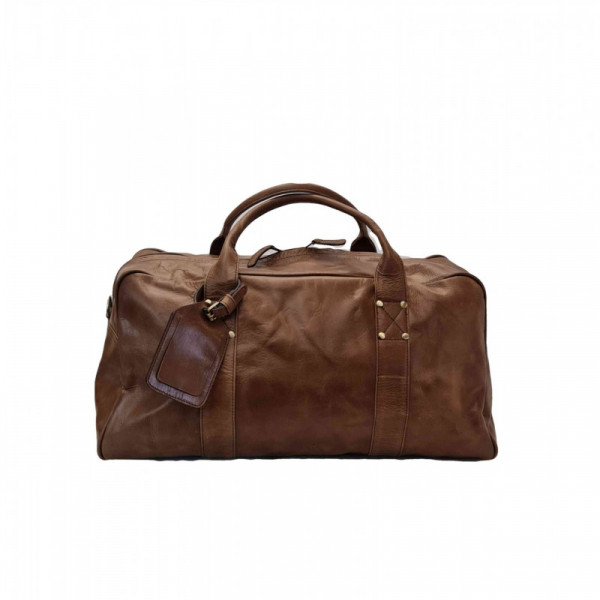 Dual floor to floor zip opening leather duffle, holdall Men's, Weekend, Travel, Gym, overnight  duffel bag, Gift, Unisex