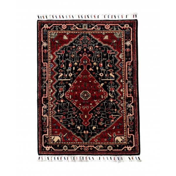 TAPIS TRIBAL AFGHAN - Kazak afghan fait à la main, tapis de zone, tapis noué à la main - doré