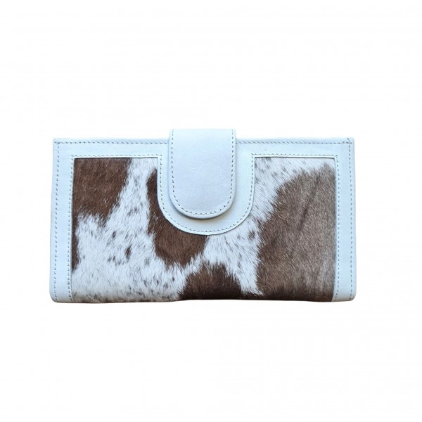 Ladies Wallet/ Hand Stitched /Cowhide Genuine Leather Purse /hand-crafted