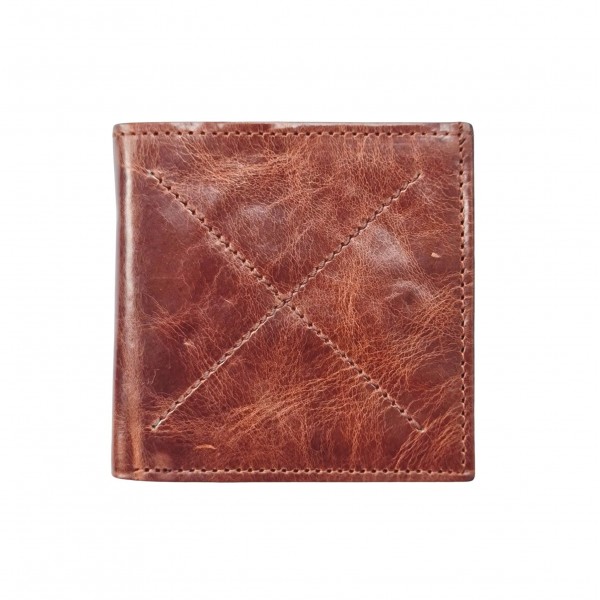 Men RFID blocking, Rustic Leather, Real Cowhide Leather Wallet, Cardholder