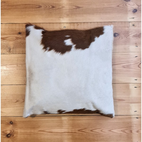 COWHIDE CUSHION COVER - Leather Pillow Cover, Hair On Cushion Cover, Soft Animal Skin Pillow Cover