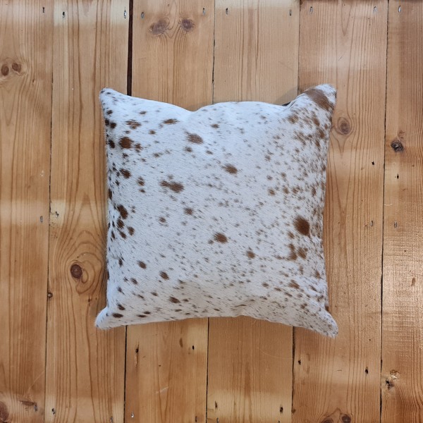 Cowhide Pillow /Cushion Cover, HAIR-ON, Hand Crafted