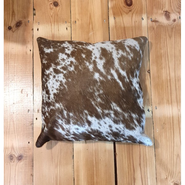 COWHIDE CUSHION COVER - Leather Pillow Cover, Hair On Cushion Cover, Soft Animal Skin Pillow Cover