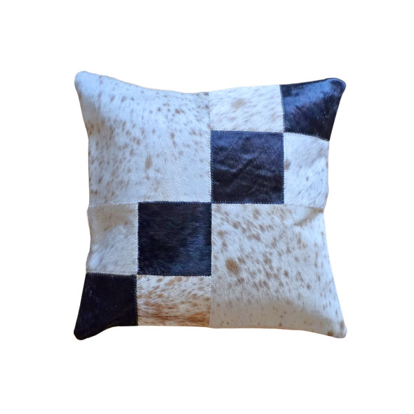 HOUSSE DE COUSSIN EN PEAU DE VACHE - Housse de coussin en cuir,housse de coussin en peau d'animal douce