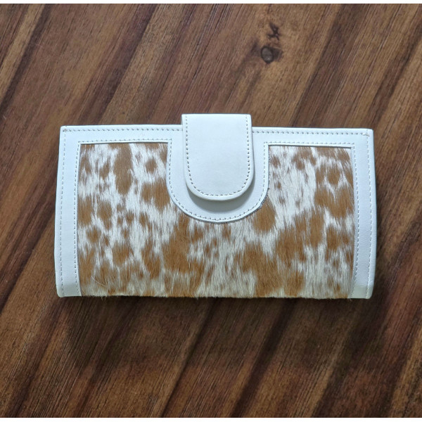 Ladies Wallet/ Hand Stitched /Cowhide Genuine Leather Purse /hand-crafted