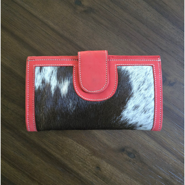 Ladies Wallet/ Hand Stitched /Cowhide Genuine Leather Purse /hand-crafted