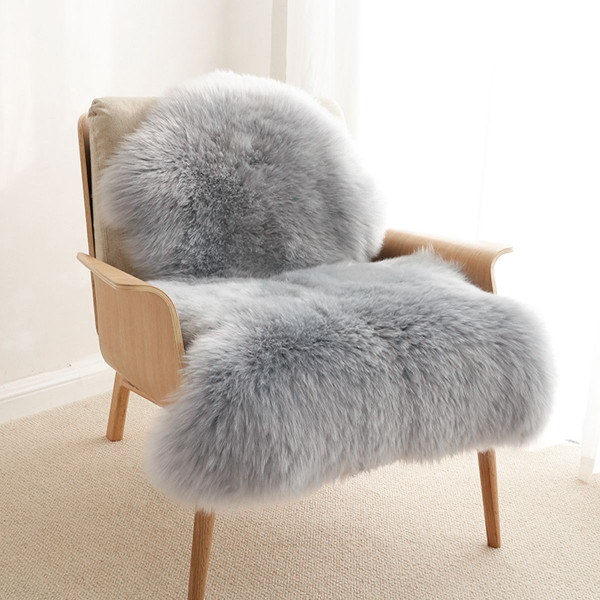 Real Luxurious sheep skins Sheepskin Rug, Luxury British Throw Premium Silky