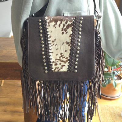 Borsa a tracolla in pelle...